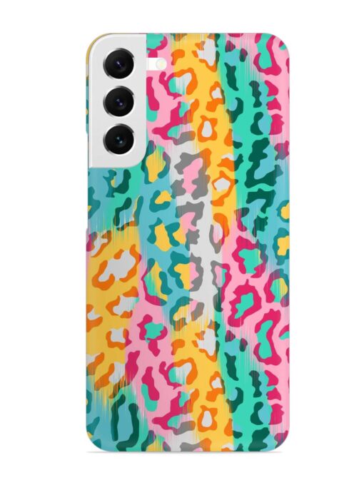 Seamless Vector Colorful Snap Case for Samsung Galaxy S22 Plus Zapvi