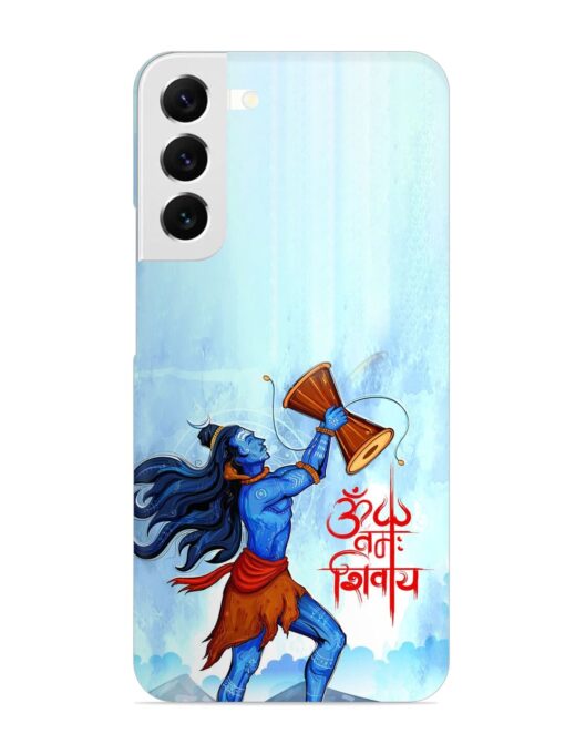 Illustration Lord Shiva Snap Case for Samsung Galaxy S22 Plus Zapvi