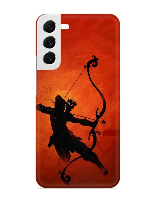 Illustration Lord Rama Snap Case for Samsung Galaxy S22 Plus Zapvi