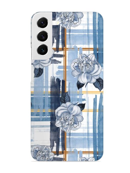 Watercolor Pattern Rose Snap Case for Samsung Galaxy S22 Plus Zapvi