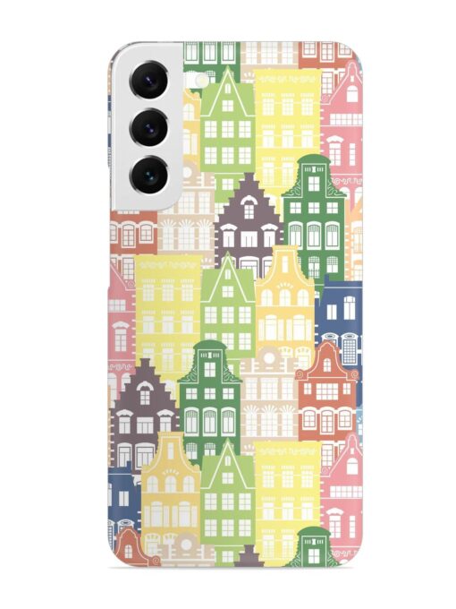 Seamless Shapes Pattern Snap Case for Samsung Galaxy S22 Plus Zapvi