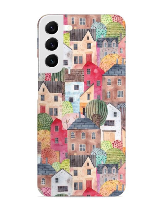 Abstract Seamless Pattern Snap Case for Samsung Galaxy S22 Plus Zapvi