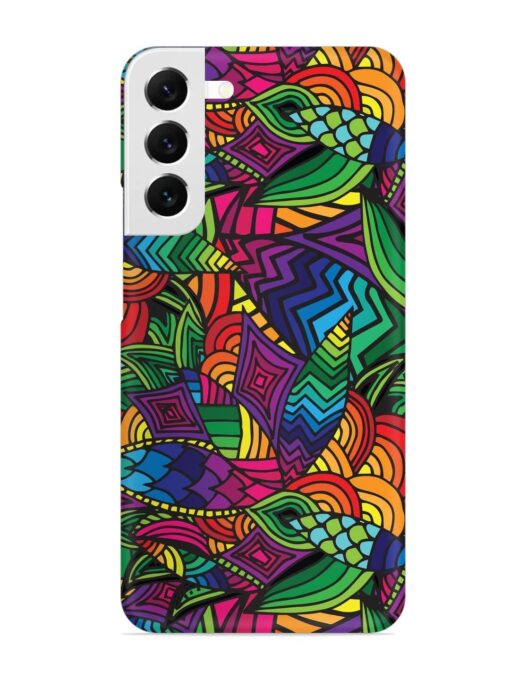 Abstract Multicolor Seamless Snap Case for Samsung Galaxy S22 Plus Zapvi