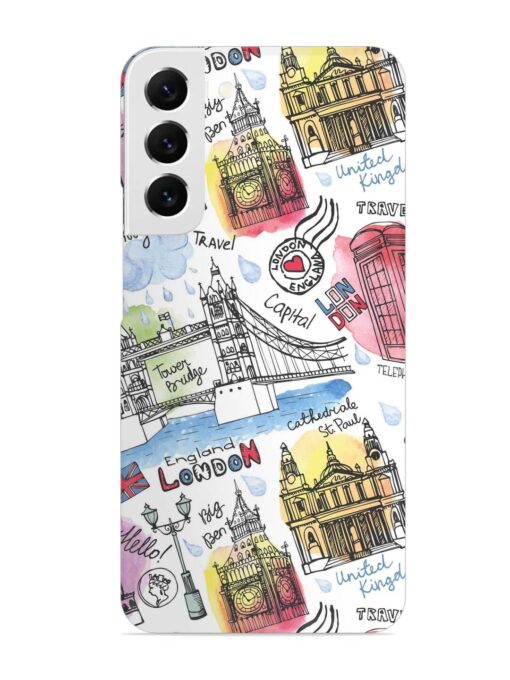 Vector London Landmark Snap Case for Samsung Galaxy S22 Plus Zapvi