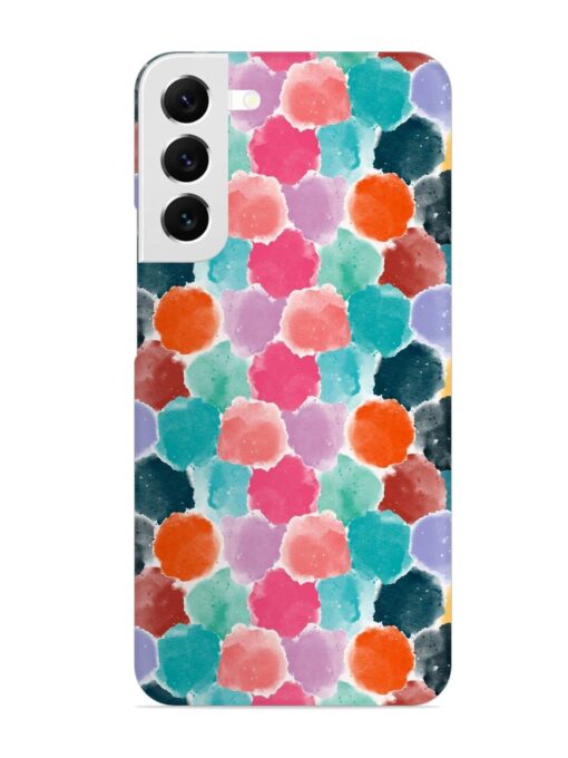 Colorful Seamless Pattern Snap Case for Samsung Galaxy S22 Plus Zapvi