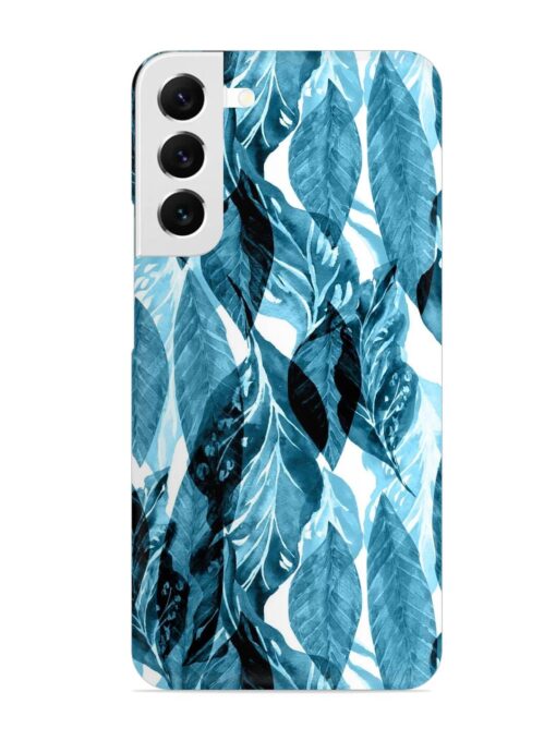 Leaves Pattern Jungle Snap Case for Samsung Galaxy S22 Plus Zapvi