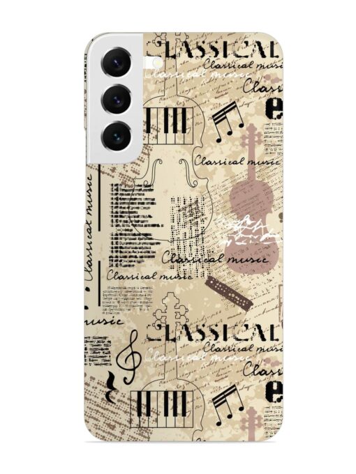 Classical Music Lpattern Snap Case for Samsung Galaxy S22 Plus Zapvi