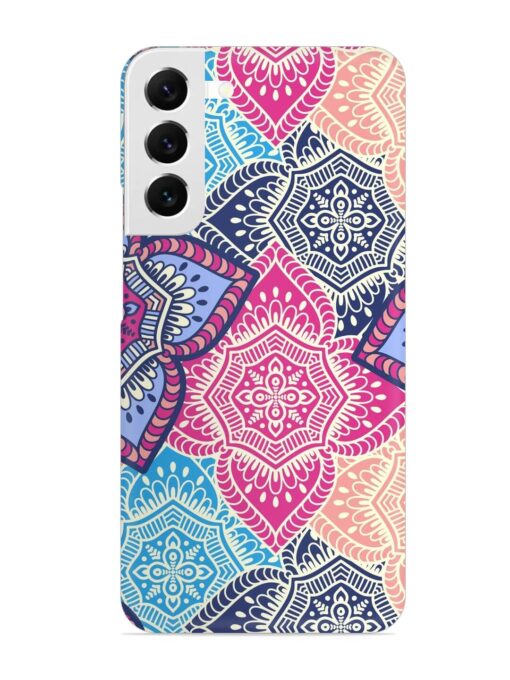 Ethnic Floral Seamless Snap Case for Samsung Galaxy S22 Plus Zapvi