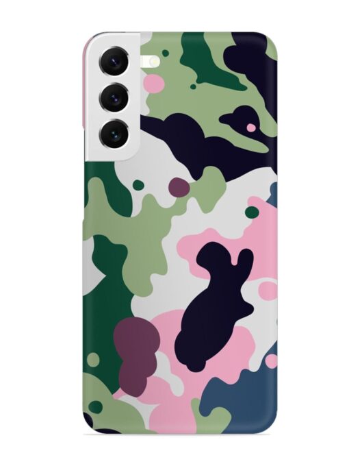 Seamless Funky Camouflage Snap Case for Samsung Galaxy S22 Plus Zapvi