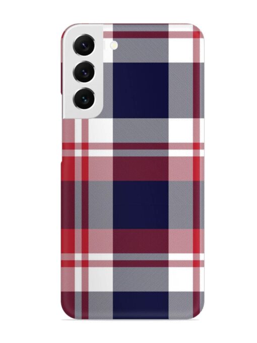 Classic Plaid Tartan Snap Case for Samsung Galaxy S22 Plus Zapvi