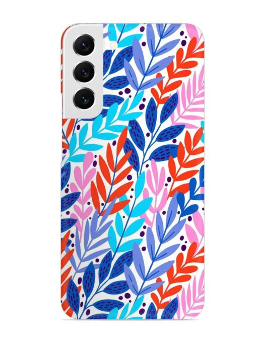 Bright Floral Tropical Snap Case for Samsung Galaxy S22 Plus Zapvi