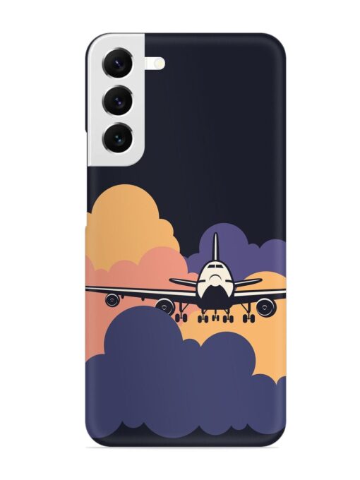 Aeroplane vector Snap Case for Samsung Galaxy S22 Plus Zapvi