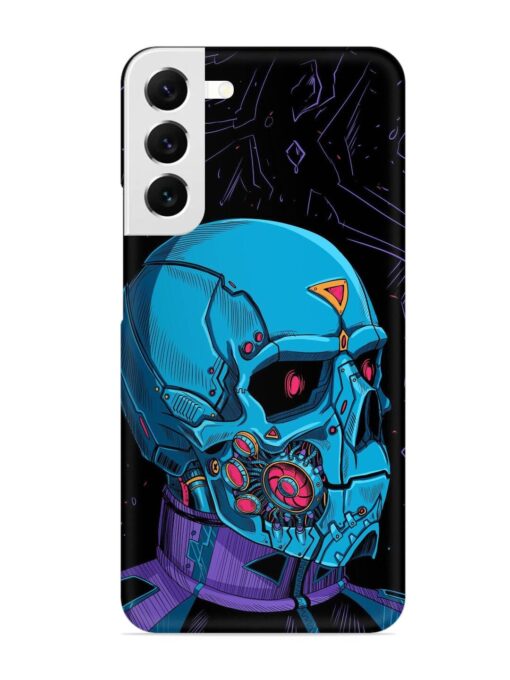 Skull Robo Vector Snap Case for Samsung Galaxy S22 Plus Zapvi