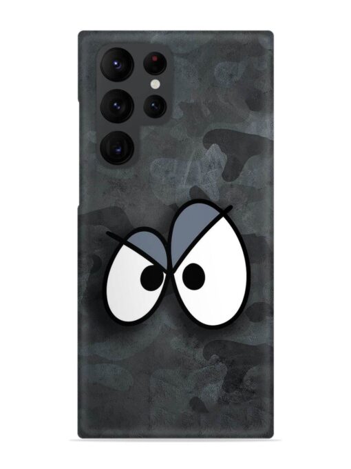 Big Eyes Night Mode Snap Case for Samsung Galaxy S22 Ultra Zapvi