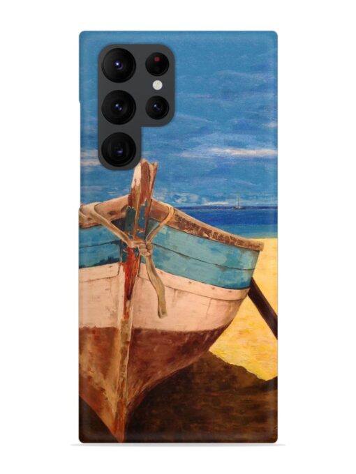 Canvas Painting Snap Case for Samsung Galaxy S22 Ultra Zapvi