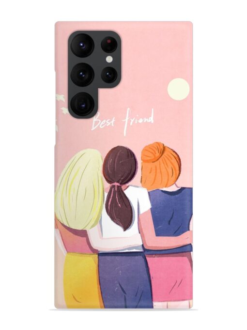 Friendship Day Snap Case for Samsung Galaxy S22 Ultra Zapvi