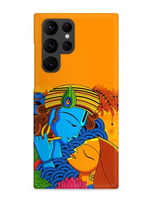 Illustration Hindu Goddess Snap Case for Samsung Galaxy S22 Ultra Zapvi