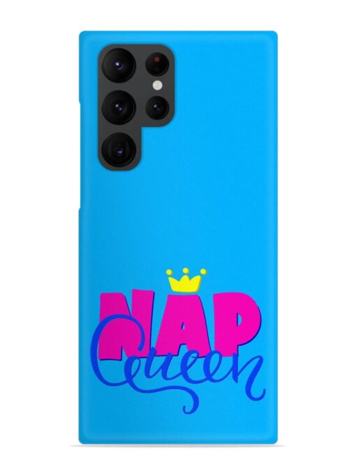 Nap Queen Quote Snap Case for Samsung Galaxy S22 Ultra Zapvi