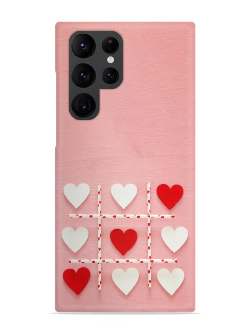 Valentines Day Concept Snap Case for Samsung Galaxy S22 Ultra Zapvi