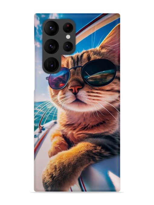 Cat In Style Snap Case for Samsung Galaxy S22 Ultra Zapvi