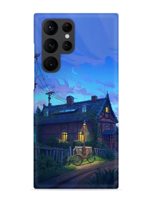 Beautiful Village House Snap Case for Samsung Galaxy S22 Ultra Zapvi