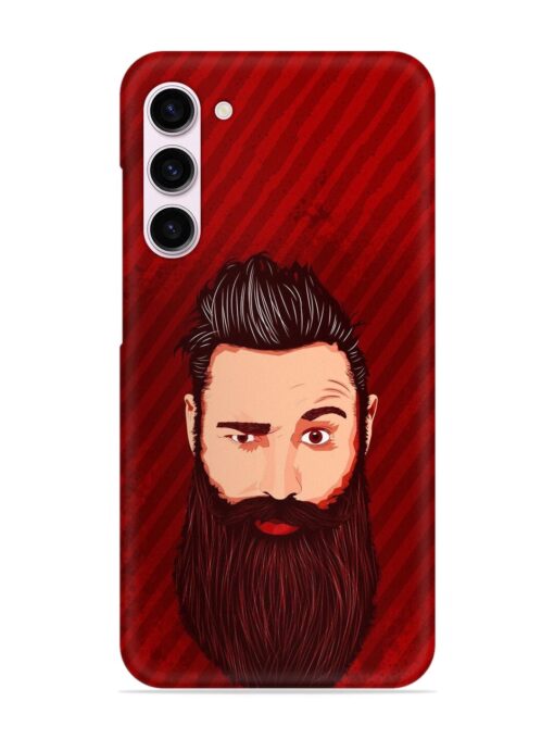 Beardo Man Snap Case for Samsung Galaxy S23 (5G) Zapvi