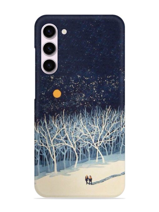 Full Moon Snowshoe Tour Snap Case for Samsung Galaxy S23 (5G) Zapvi