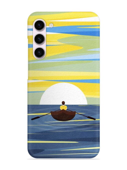 Rowing Person Ferry Paddle Snap Case for Samsung Galaxy S23 (5G) Zapvi