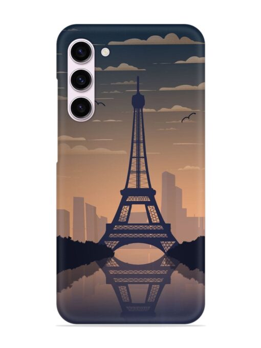 France Paris Eiffel Tower Gradient Snap Case for Samsung Galaxy S23 (5G) Zapvi