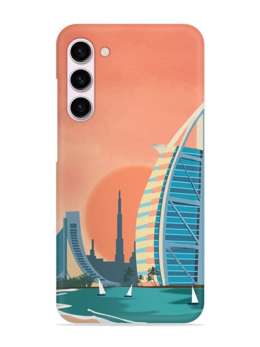 Dubai Architectural Scenery Snap Case for Samsung Galaxy S23 (5G) Zapvi