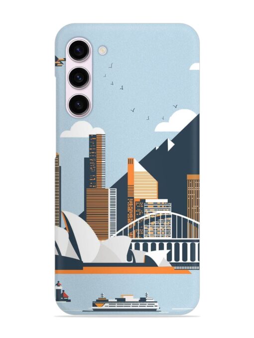 Sydney Opera Landscape Snap Case for Samsung Galaxy S23 (5G) Zapvi