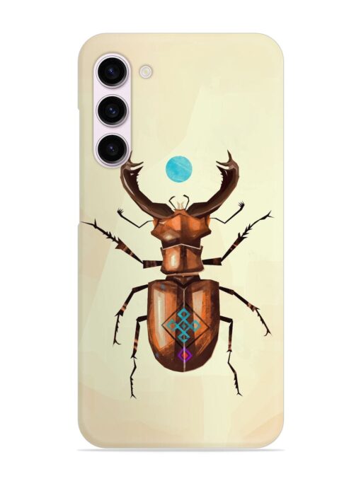 Stag Beetle Vector Snap Case for Samsung Galaxy S23 (5G) Zapvi