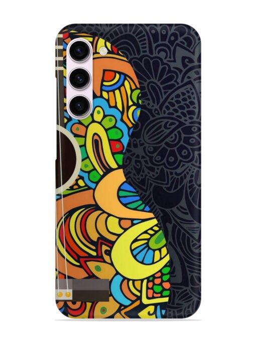 Guitar Vector Art Snap Case for Samsung Galaxy S23 (5G) Zapvi