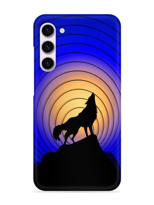 Fox Roaring Design Snap Case for Samsung Galaxy S23 (5G) Zapvi