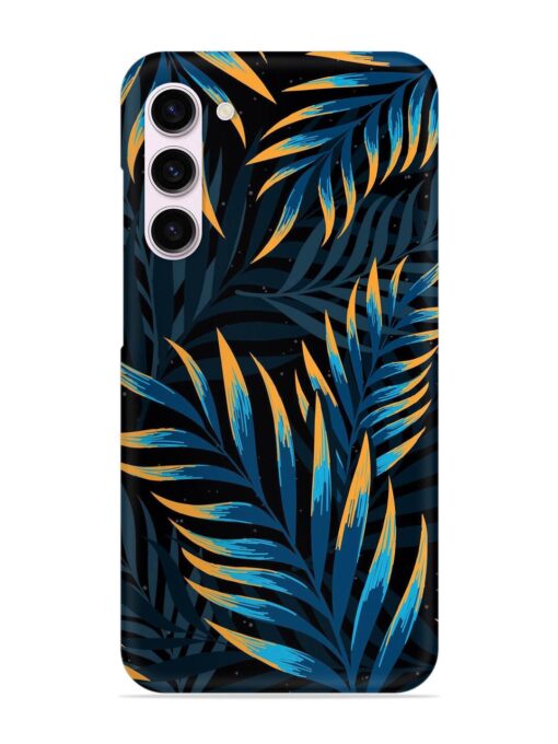 Abstract Leaf Art Snap Case for Samsung Galaxy S23 (5G) Zapvi