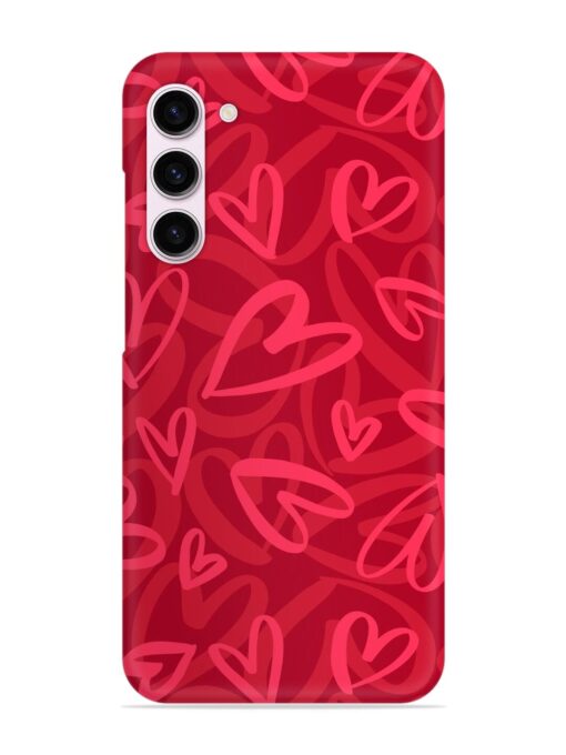 Seamless Romantic Pattern Snap Case for Samsung Galaxy S23 (5G) Zapvi