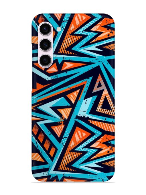 Abstract Seamless Grunge Snap Case for Samsung Galaxy S23 (5G) Zapvi