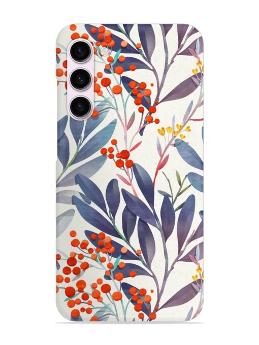 Seamless Floral Pattern Snap Case for Samsung Galaxy S23 (5G) Zapvi