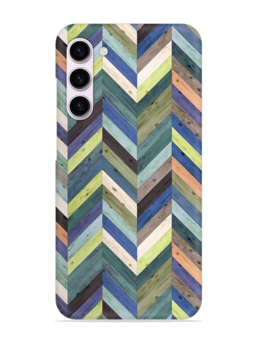 Chevron Random Color Snap Case for Samsung Galaxy S23 (5G) Zapvi