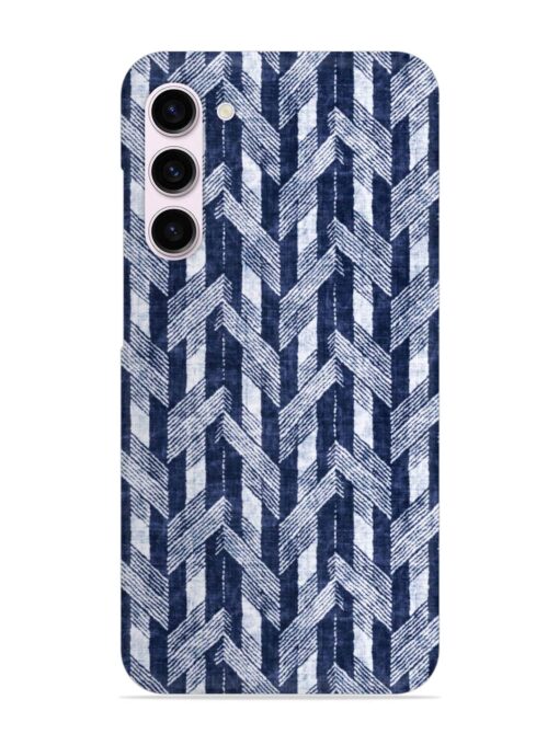 Abstract Herringbone Motif Snap Case for Samsung Galaxy S23 (5G) Zapvi