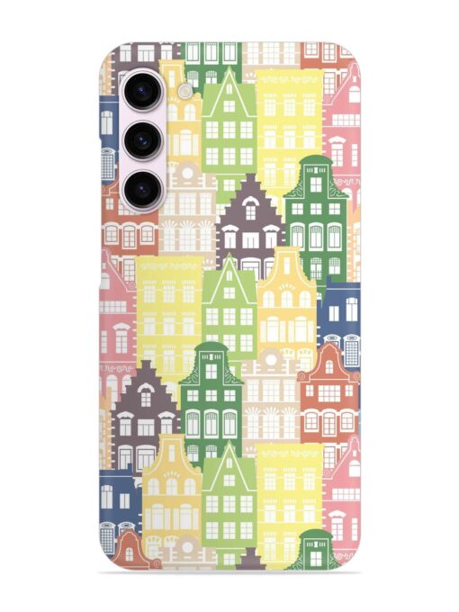 Seamless Shapes Pattern Snap Case for Samsung Galaxy S23 (5G) Zapvi