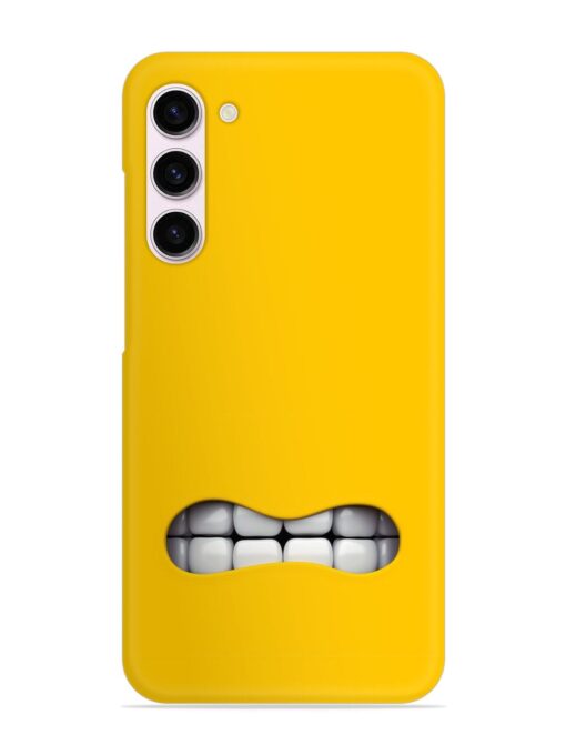 Mouth Character On Snap Case for Samsung Galaxy S23 (5G) Zapvi