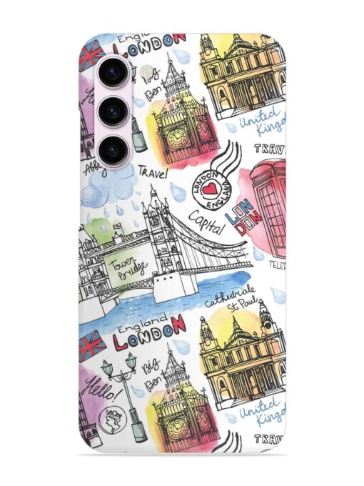 Vector London Landmark Snap Case for Samsung Galaxy S23 (5G) Zapvi