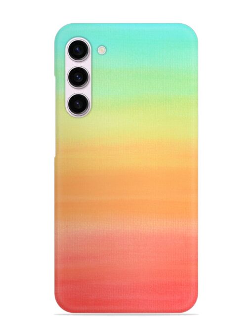 Background Sky Watercolor Snap Case for Samsung Galaxy S23 (5G) Zapvi