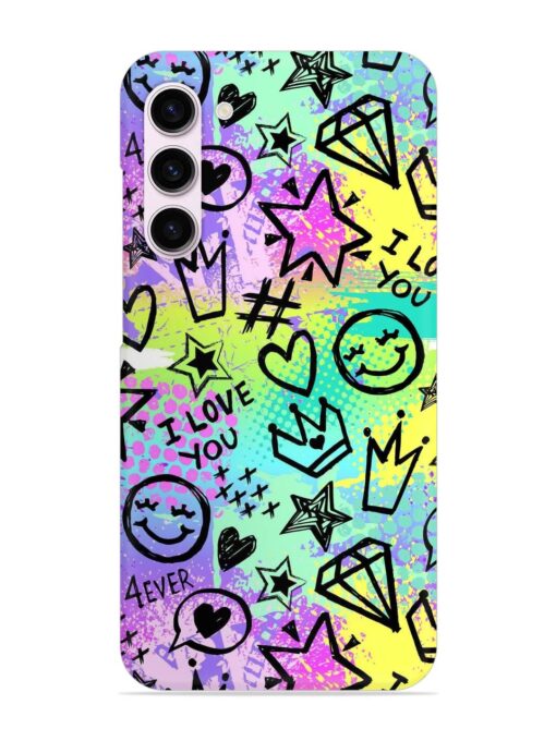 Bright Seamless Pattern Snap Case for Samsung Galaxy S23 (5G) Zapvi