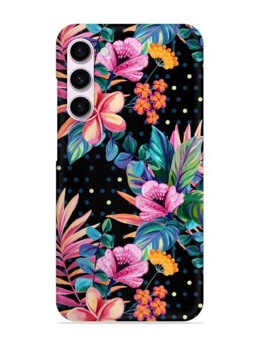 Seamless Floral Pattern Snap Case for Samsung Galaxy S23 (5G) Zapvi