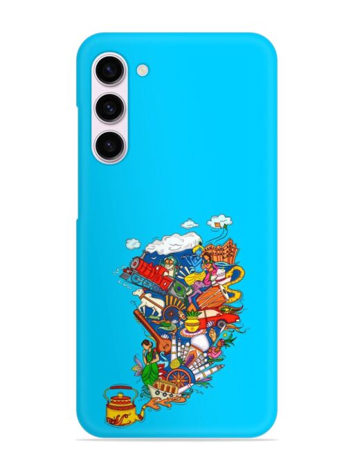 Vector Design Indian Snap Case for Samsung Galaxy S23 (5G)