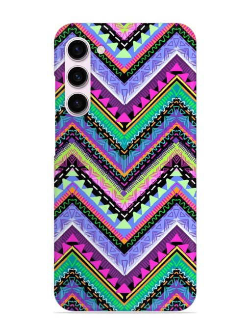 Tribal Aztec Print Snap Case for Samsung Galaxy S23 (5G) Zapvi