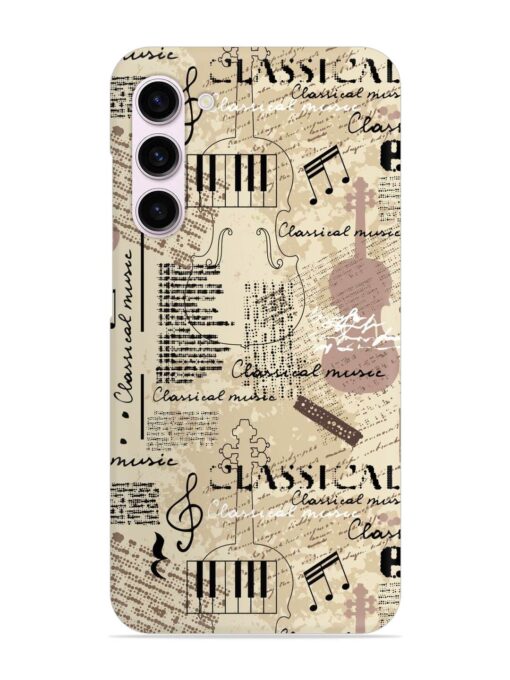 Classical Music Lpattern Snap Case for Samsung Galaxy S23 (5G) Zapvi