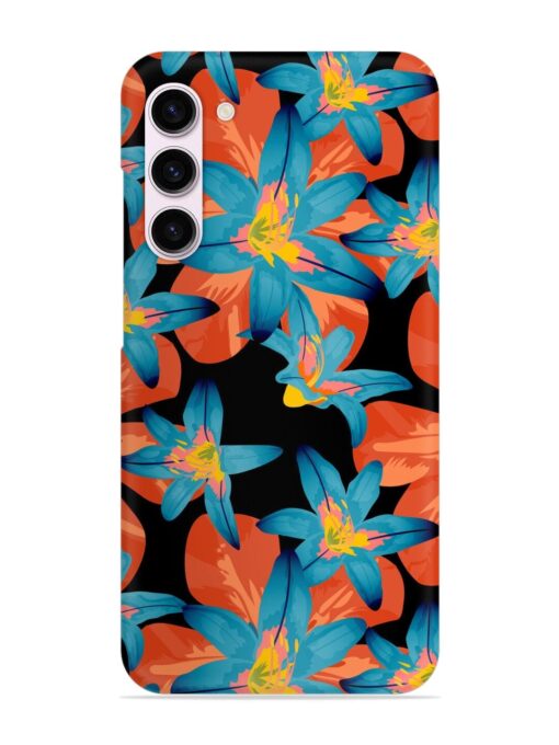 Philippine Flowers Seamless Snap Case for Samsung Galaxy S23 (5G)